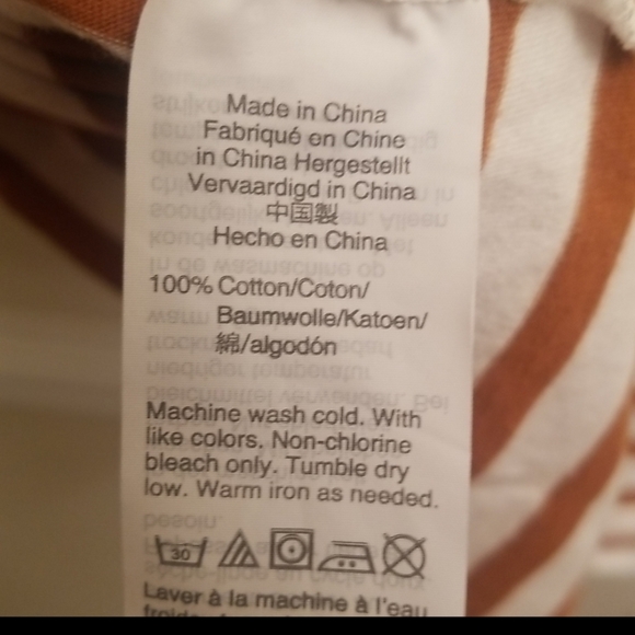 Madewell, North Side Long-Sleeve Vintage tee in Diggs Stripe, Size Small - Picture 4 of 4